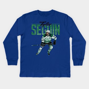 Tyler Seguin Dallas Retro Kids Long Sleeve T-Shirt